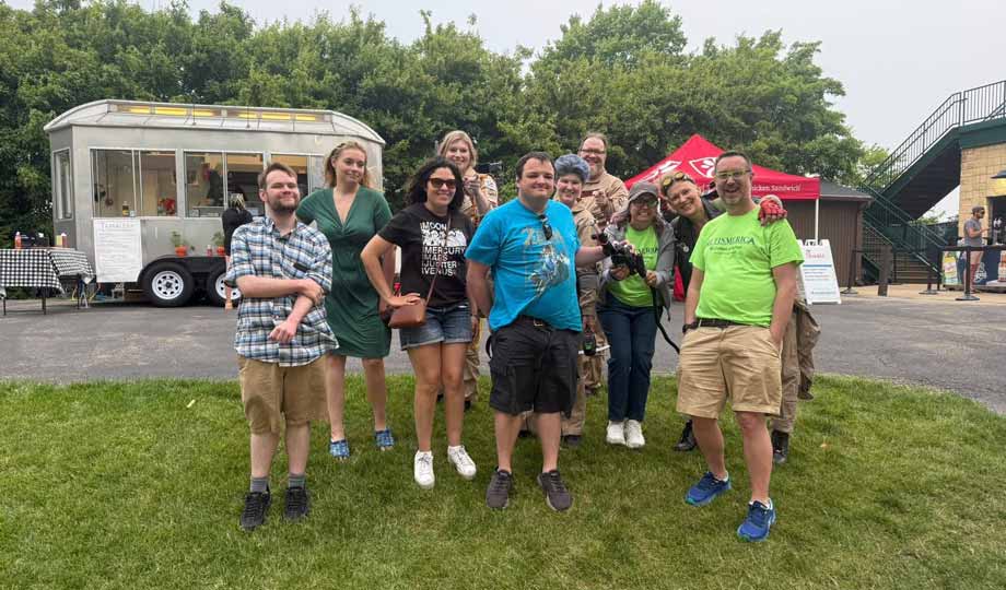 group photo of Autismerica students