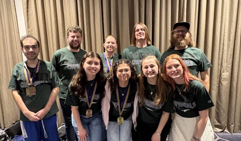 College of DuPage Speech and Debate team group photo